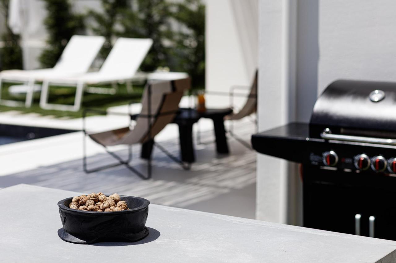 Modern Villa Casa Filo Verde With Private Pool & Bbq,200M From The Beach Plakias Exterior foto