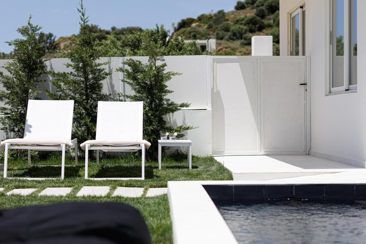 Modern Villa Casa Filo Verde With Private Pool & Bbq,200M From The Beach Plakias Exterior foto